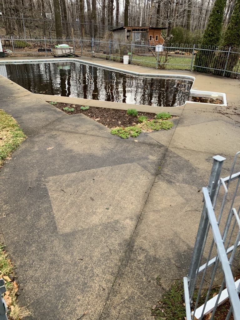 Lavage de béton